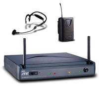JTS US-8001DC Professional UHF Headset Radio Microphone